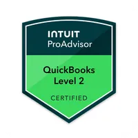 QuickBooks Online Certification Level 2 badge