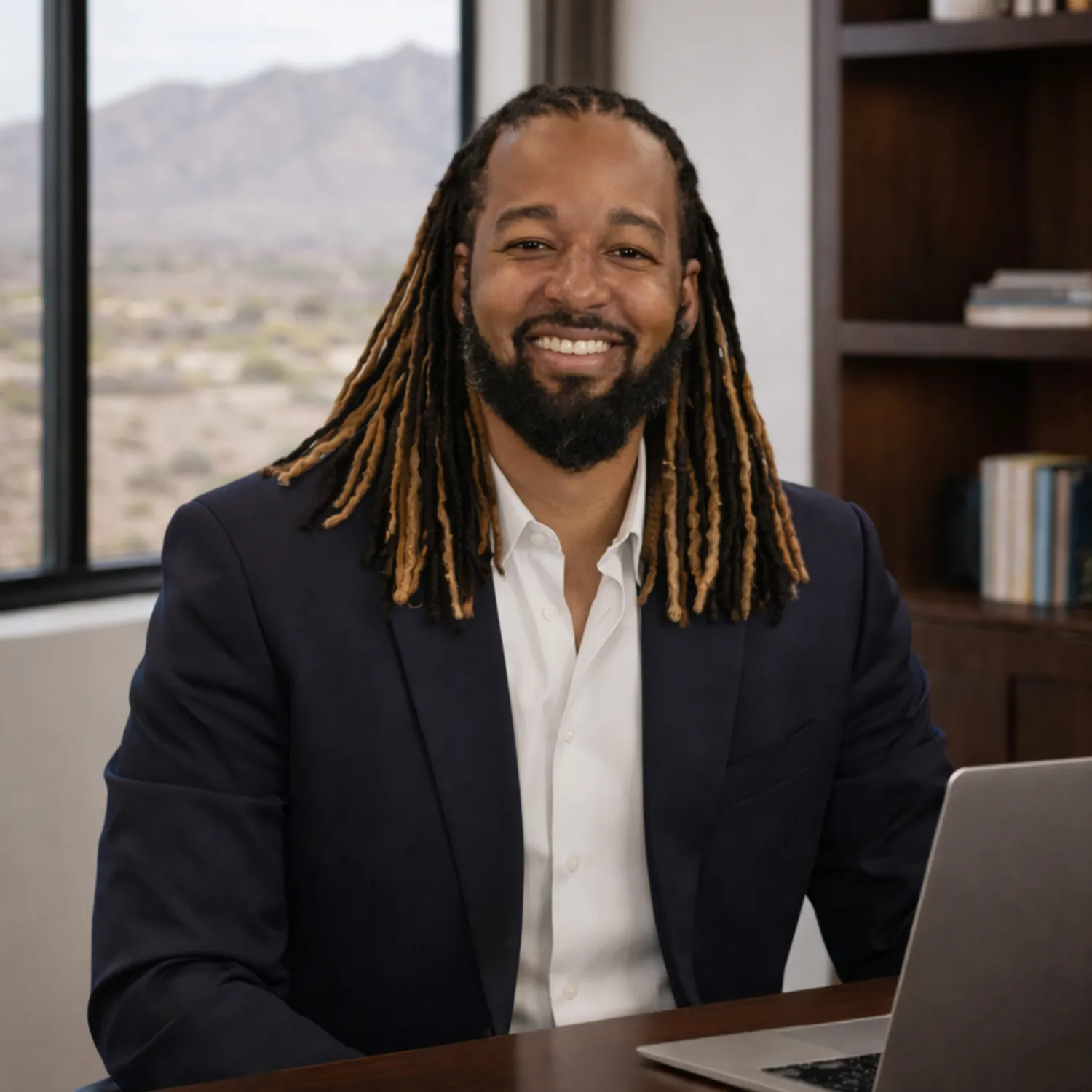 A portrait of David Morrow, founder of 2Morrow Bookkeeping